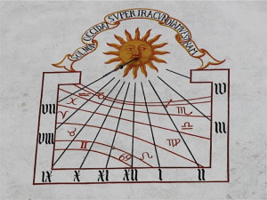 «Sol non occidat super iracundiam vestram». «Que le soleil ne se couche pas sur votre colère!»